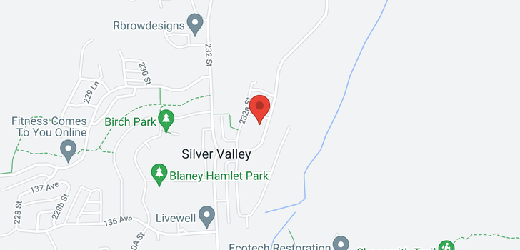 map of 13765 SILVER VALLEY ROAD